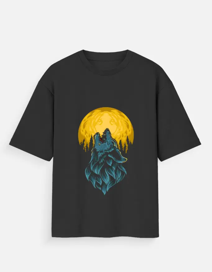 Wolf howling t-shirts