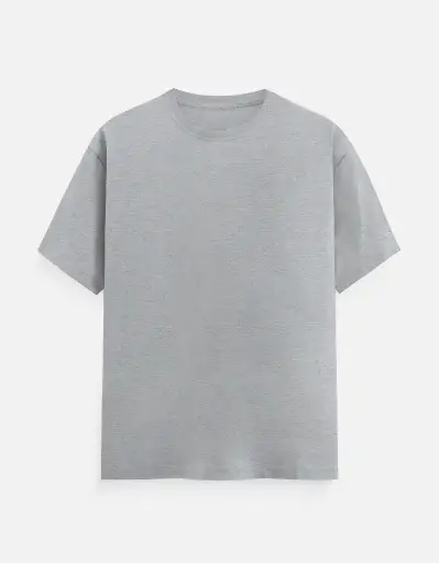 Plane grey T-shirt