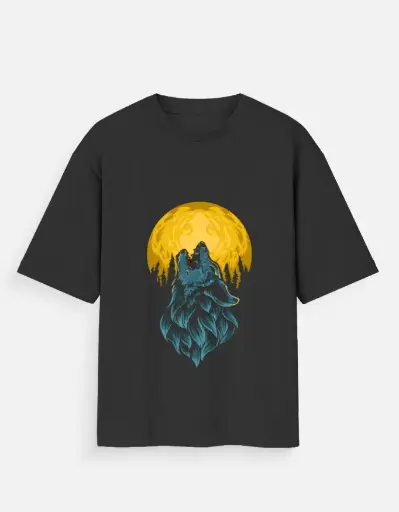 Wolf howling t-shirts